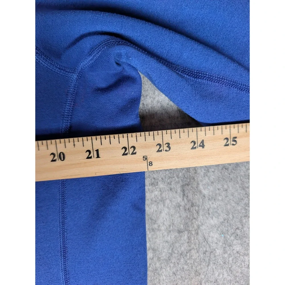 The North Face Mens Blue Quarter Zip TKA Wick Fleece Pullover Made in USA M-M